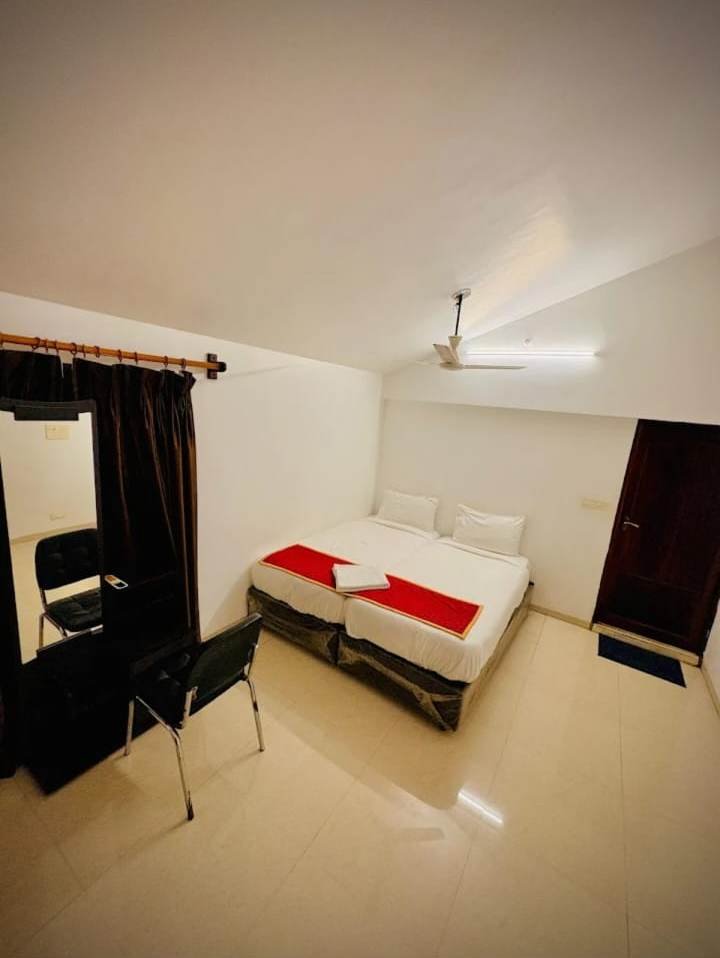 Spacious villa room with dressing table